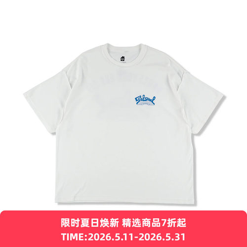 is-ness SALSOUL T-SHIRTS SALSOUL联名款音乐系列圆领短袖T恤