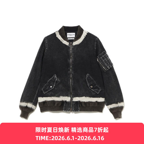 NOMA TEXTILE Hand Dye Flight Jacket 职人手工染色飞行夹克外套