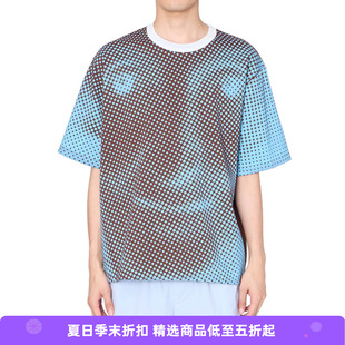 kolor Tee 人像数码印花圆领短袖T恤