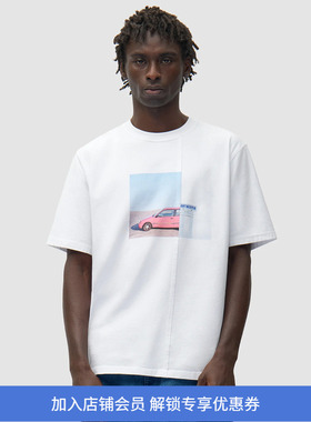 Arte Photo T-shirt 照片影像印花圆领短袖T恤