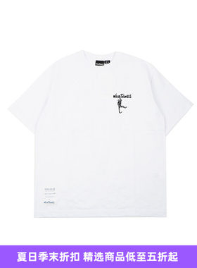 WILD THINGS Golden Monkey Graphic Tee 印花圆领短袖T恤