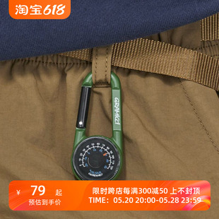 GRAMICCI COMPASS 登山扣指南针温度计 CARABINER