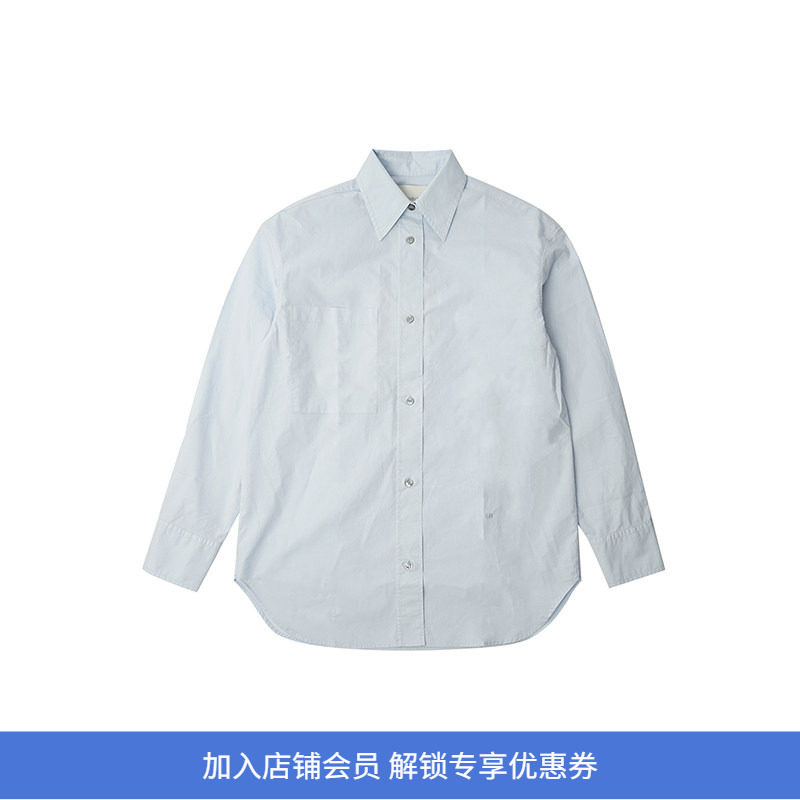 STUDIONICHOLSON廓形长袖衬衫图片