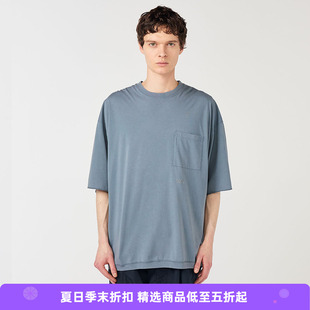 nanamica OOAL Pocket Tee 高支有机棉自然水洗口袋圆领短袖T恤