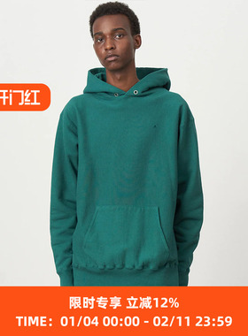 ATON NATURAL DYED URAKE HOODIE 男女中性款天然染色连帽卫衣