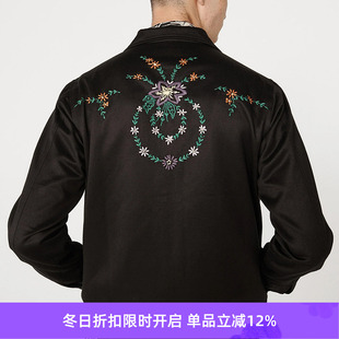 男装 JACKET 丝棉混纺花朵刺绣夹克外套 BOWIE YMC