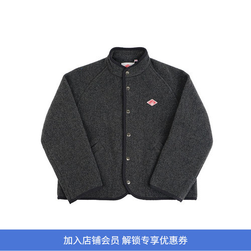 DANTON STAND COLLAR JACKET 女装羊毛立领夹克外套