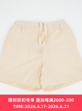 Howlin SHORTS SEERSUCKER STRIPES 比利时制女装透气泡泡纱短裤