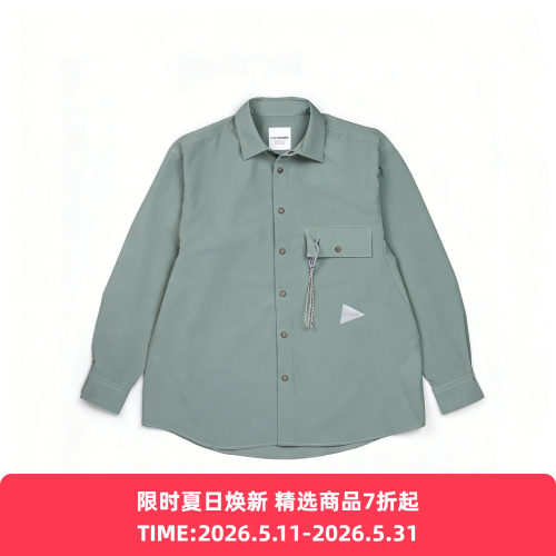 and wander dry breathable LS shirt 防水弹性透气机能性衬衫
