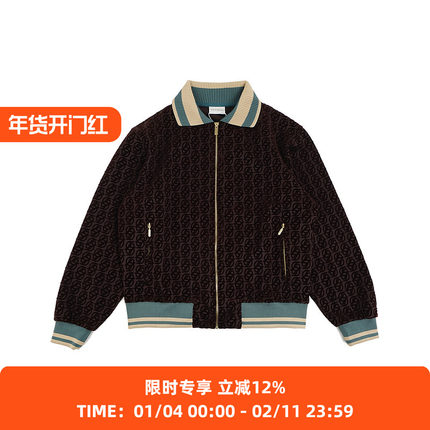 Drole De Monsieur La Veste Survêtement 法式风绒面外套