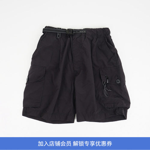 and wander oversized cargo 防水防撕裂宽松廓形机能风工装短裤