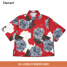 衬衫 UNDERCOVER 花朵印花廓形短袖 BLOUSE SHIRT