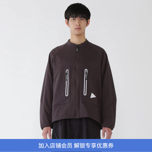 and wander PERTEX 男女专业防水POLARTEC内里抓绒保暖无领夹克