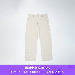 Man Pants Work 天然汉麻工装 裤 男装 YAECA