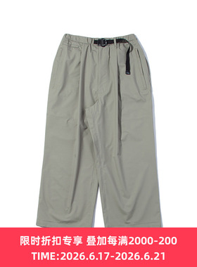 F/CE PERTEX WATERPROOF WIDE PANTS 户外专业防水透湿机能阔腿裤