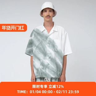 nanamica NANALOHA Shirt 特制染色夏威夷短袖衬衫