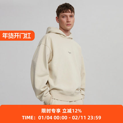 HOLZWEILER Paradise Oslo Hoodie再生棉小LOGO连帽卫衣 帽衫