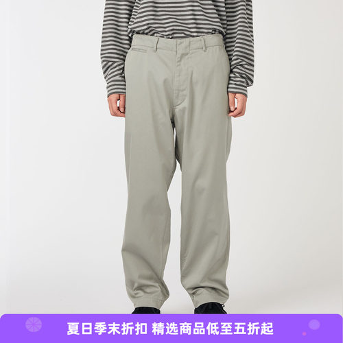 nanamica Wide Chino Pants 男装宽松锥形机能性长裤