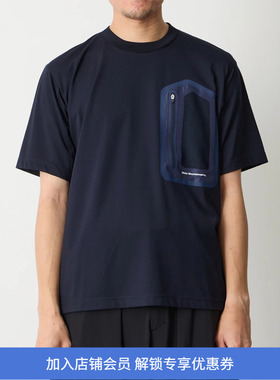 White Mountaineering 白山 ZIP POCKET T-SHIRT 机能性口袋T恤