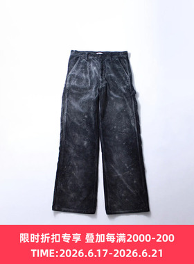 SOE Splashed Painter Trousers 泼墨做旧灯芯绒长裤