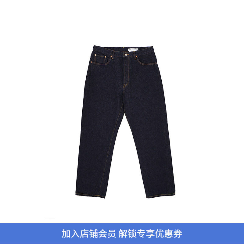 YAECA 10denim-05(Man) 男装宽松锥形牛仔裤
