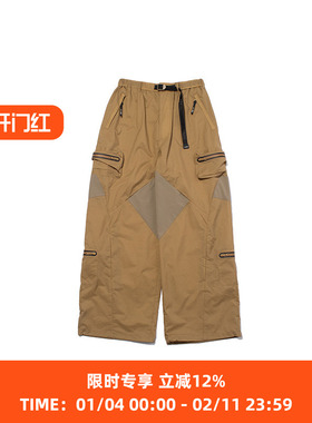 F/CE 2.5 LAYER PIN TUCK WIDE TROUSERS 透湿防水工装裤