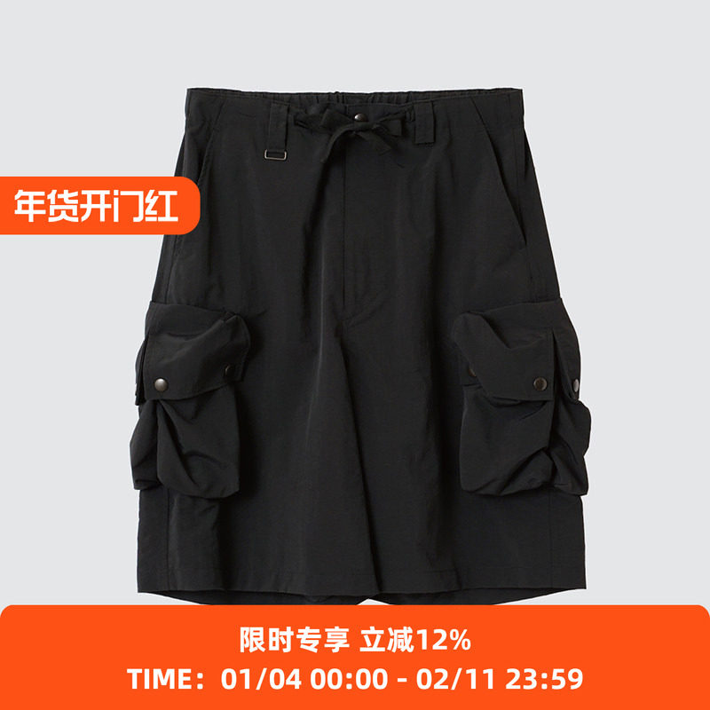 YOKE MULTI POCKETS UTILITY SHORTS 多口袋军事风工装短裤,男装,短裤,淘宝优惠券,粉丝福利购,淘宝优惠卷
