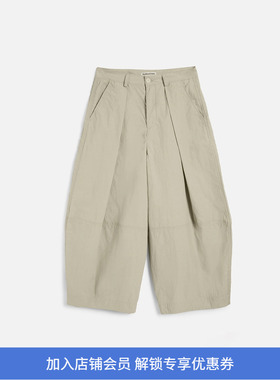 YMC DEADBEAT TROUSER 女装有机棉混纺阔腿裤