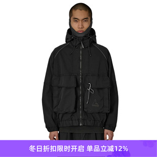 wander Garment Dye ROA 联名款 and Nylon 成衣染色连帽夹克