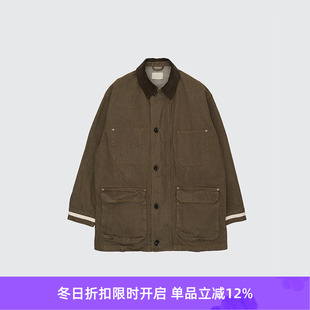 Denim 牛仔廓形工装 Coverall Coat 大衣外套 Half YOKE