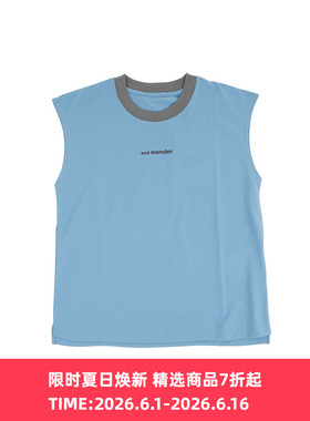 and wander dry mesh tank top 女装吸湿速干机能性背心T恤