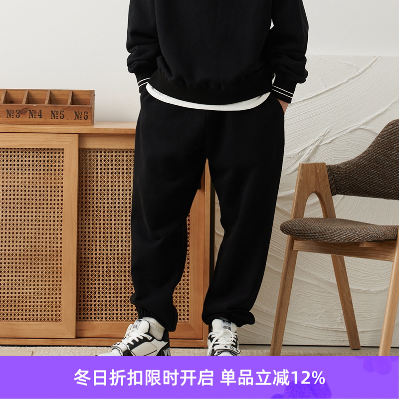 KRIMECITYBOY运动裤厚卫裤