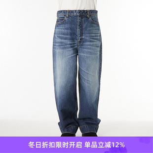 13oz宽松廓形水洗牛仔裤 N.HOOLYWOOD DENIM TAPARED WIDE