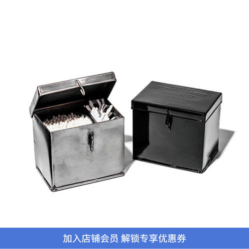 复古风铁艺储物箱现货日本