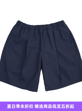 is-ness THM WIDE EZ SHORTS 机能面料廓形休闲短裤