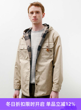 orslow HOODED WOOL JACKET 双面穿Melton羊毛连帽夹克外套