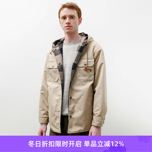 JACKET WOOL 双面穿Melton羊毛连帽夹克外套 HOODED orslow