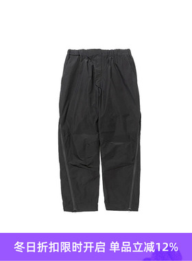 meanswhile Fatigue Side Zip PT侧开拉链军事风防水机能性阔腿裤
