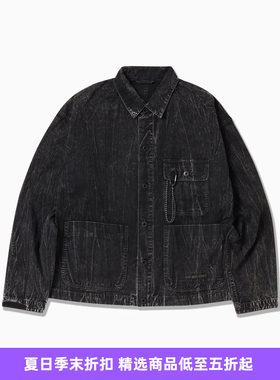 and wander bleach twill shirts 成衣染色高支长绒棉衬衫夹克