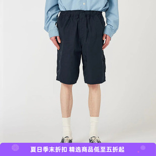nanamica Nylon Twill Deck Shorts男女款宽松斜纹尼龙军事风短裤