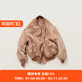 男女款 INNAT 手工染色军事风棉服夹克 BOMBER JACKET HAND DYED