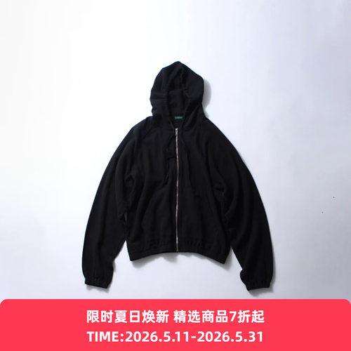 SOE Panama Hooded Jacket 棉麻混纺连帽夹克外套