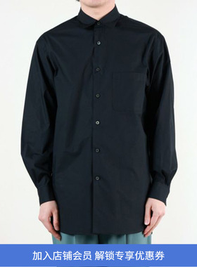 YOKE BOXY REGULAR COLLAR SHIRT 高支棉经典款衬衫
