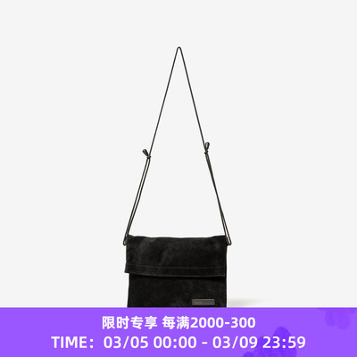 hobo日本防水翻盖斜挎包