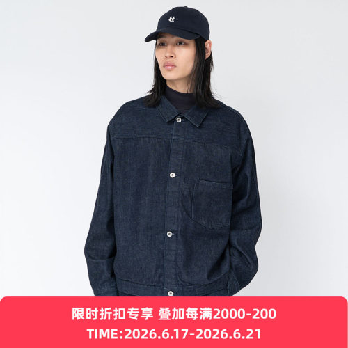 nanamica工装牛仔夹克