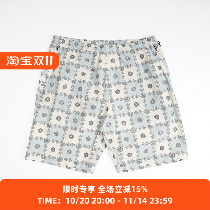 Needles印花工装休闲短裤