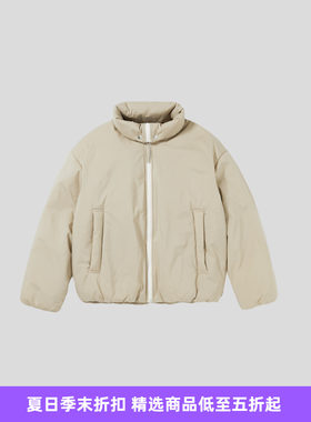 PRIMEE立领廓形短款棉服