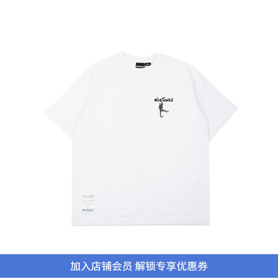 WILD THINGS Golden Monkey Graphic Tee 印花圆领短袖T恤