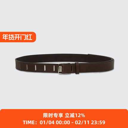 YOKE Wide Leather Belt 牛皮腰带 皮带