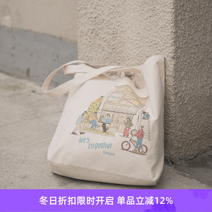 帆布托特包 Element Together 单肩包 Let